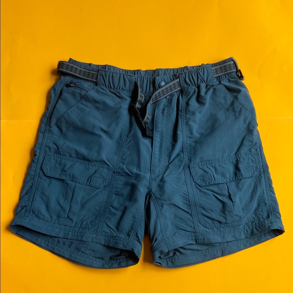 L.L. Bean Women's Blue Cargo Shorts
